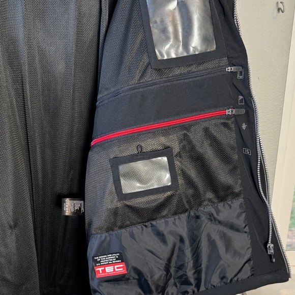 Scottevest Men's Black Windbreaker Jacket - Picture 7 of 11